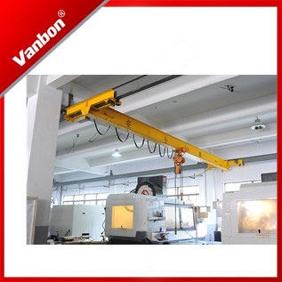 Vanbon 10t European electric single beam suspension crane